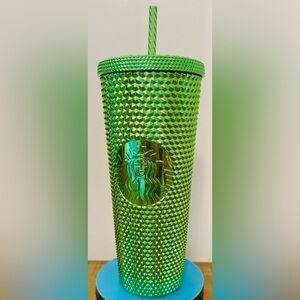 💚✨Starbucks Green Studded Tumbler✨💚
